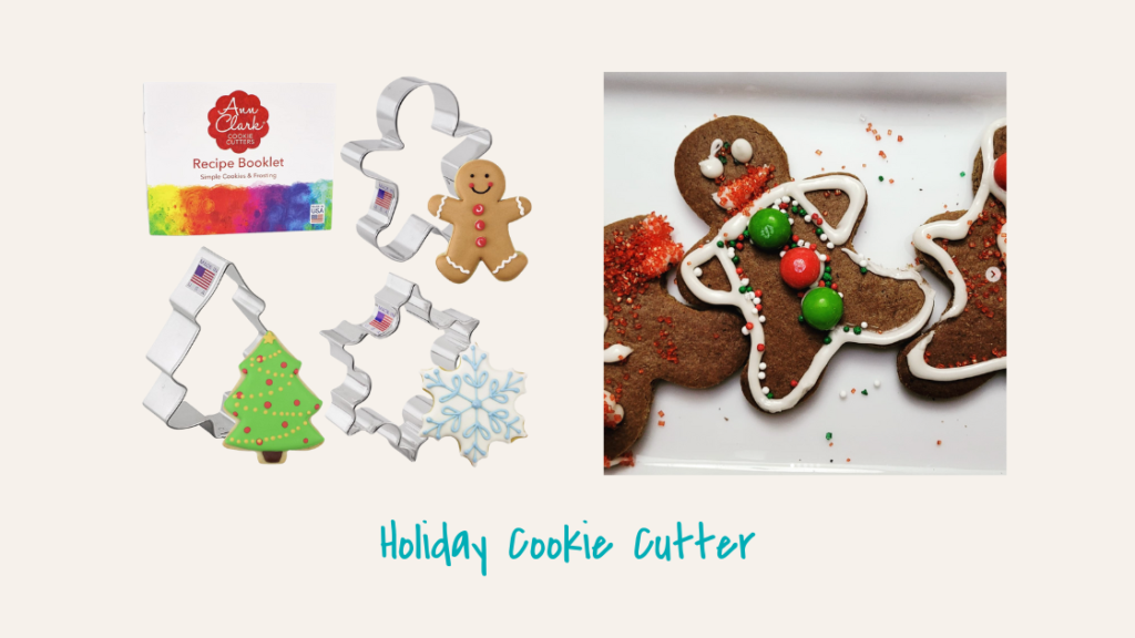 Creative gift idea to encourage editing later: cookie cutters. 
