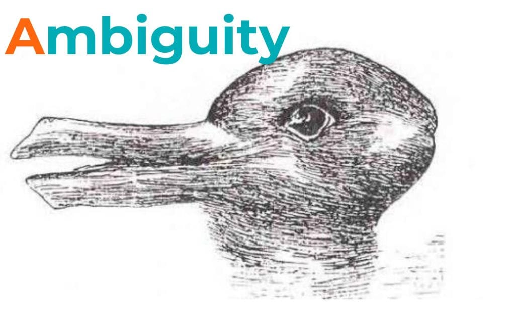 Ambiguous image illustrating uncertainty in leadership